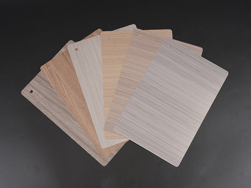 PET adhesive film cloth wood grain without embossing